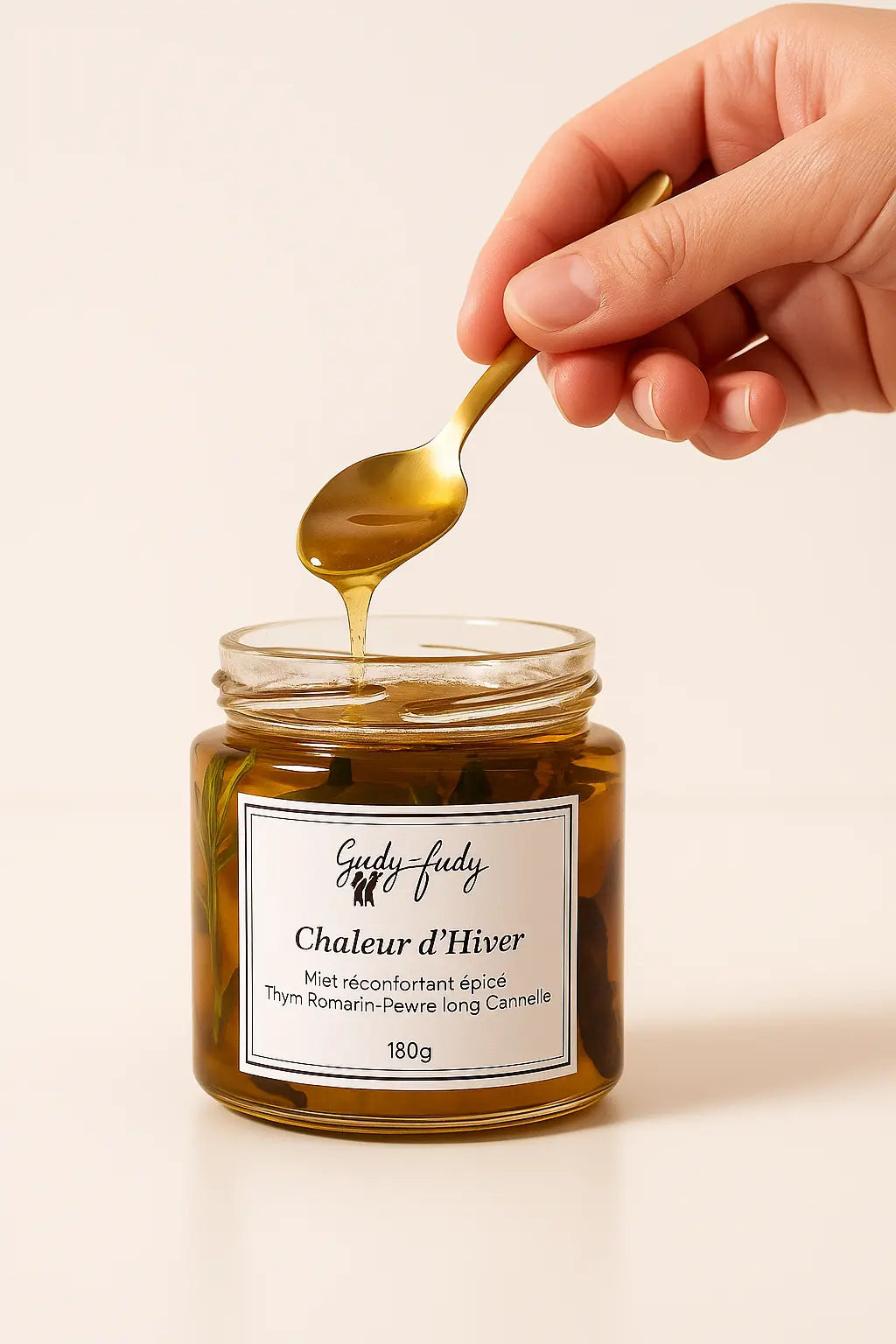 Chaleur d'Hiver : Miel Infusé Gudy-Fudy