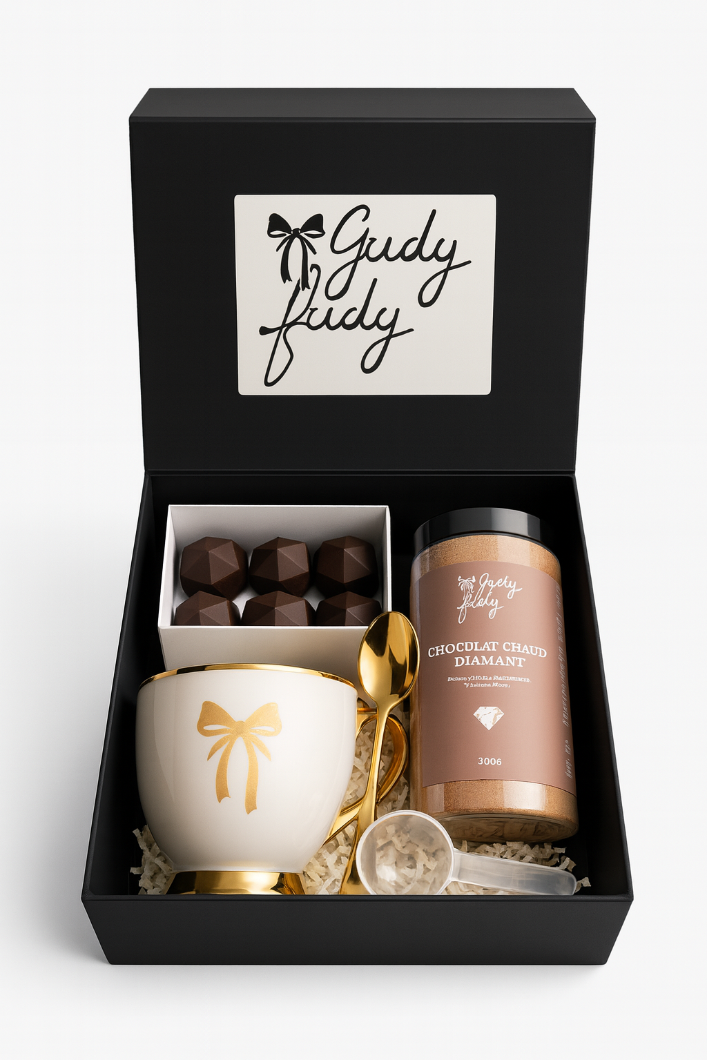 Coffret chocolat chaud Diamant Gudy-Fudy