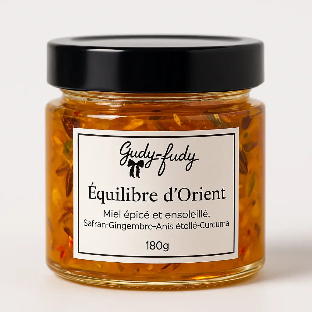Équilibre d'Orient : Miel Infusé Gudy-Fudy