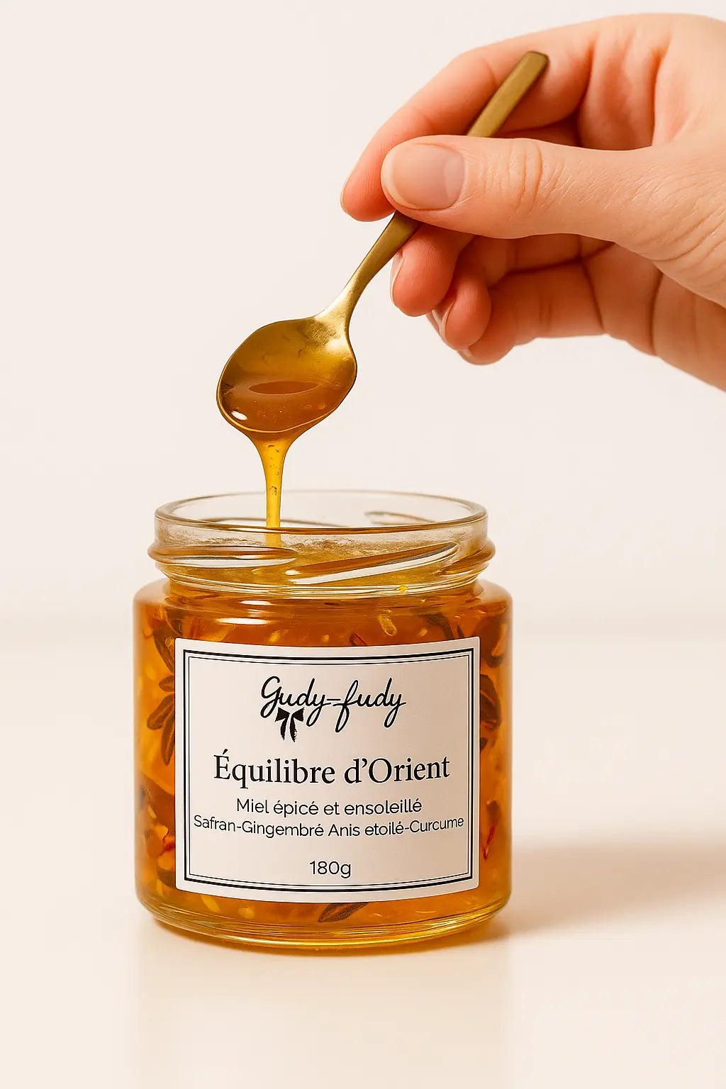 Équilibre d'Orient : Miel Infusé Gudy-Fudy