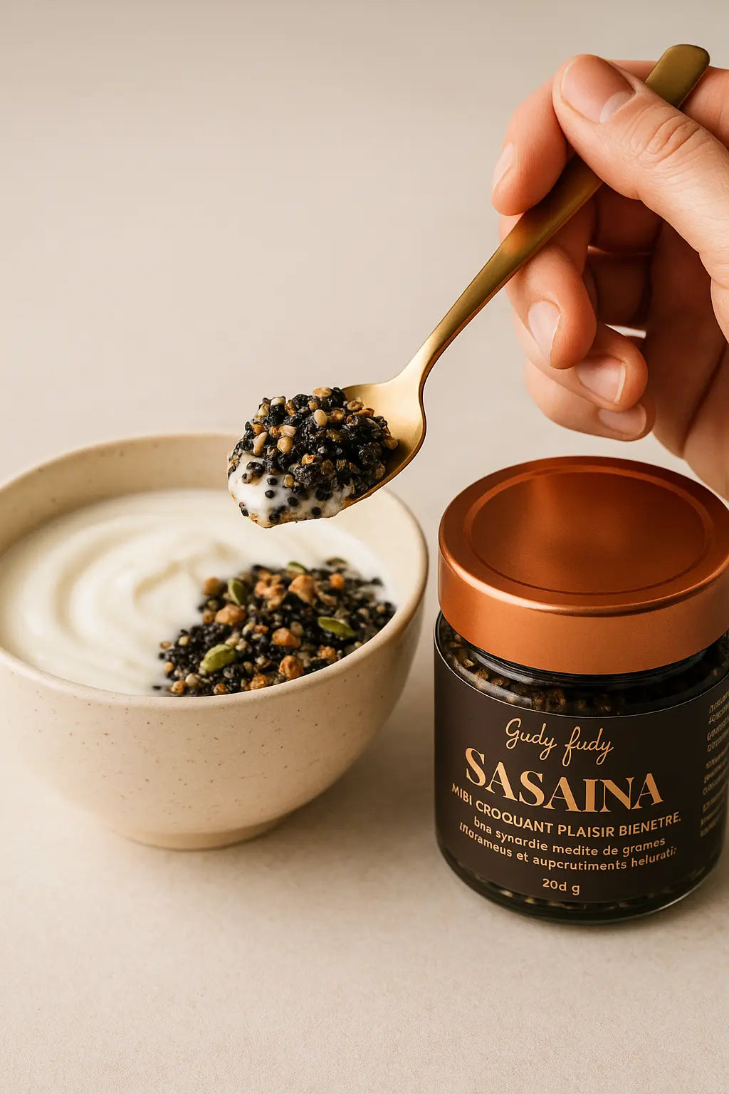 Sasaina : Miel Croquant Gudy-Fudy